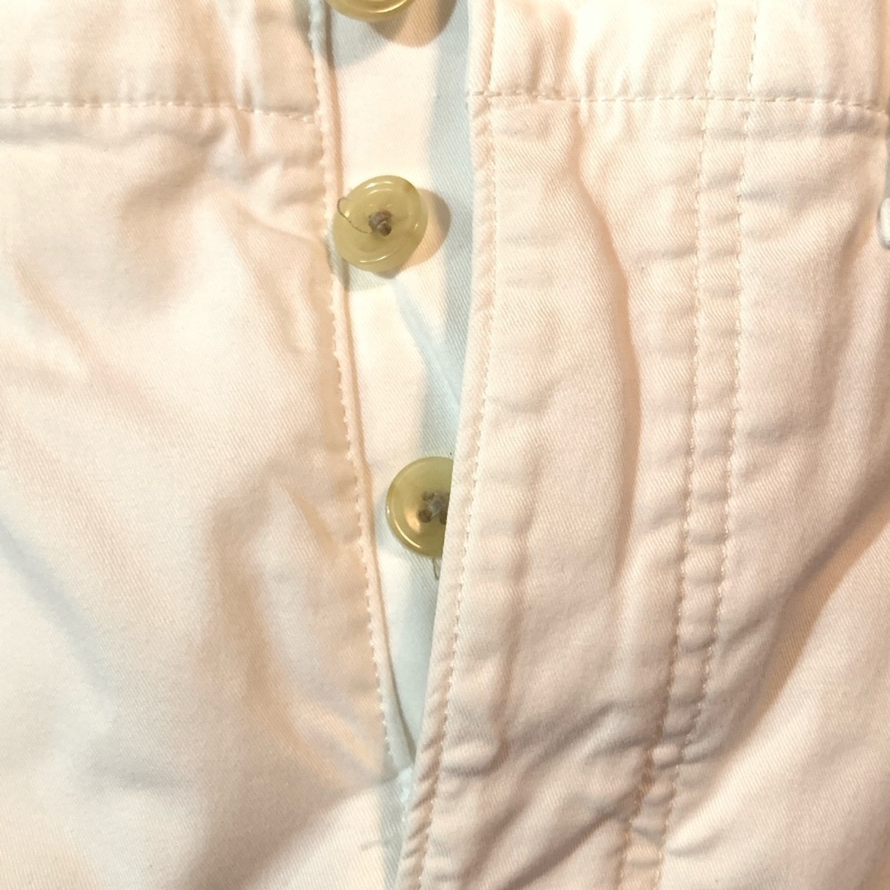 EVERLANE Lightweight Relaxed Chino Pants Womens 4 White Cotton Pockets Straight - Picture 5 of 6